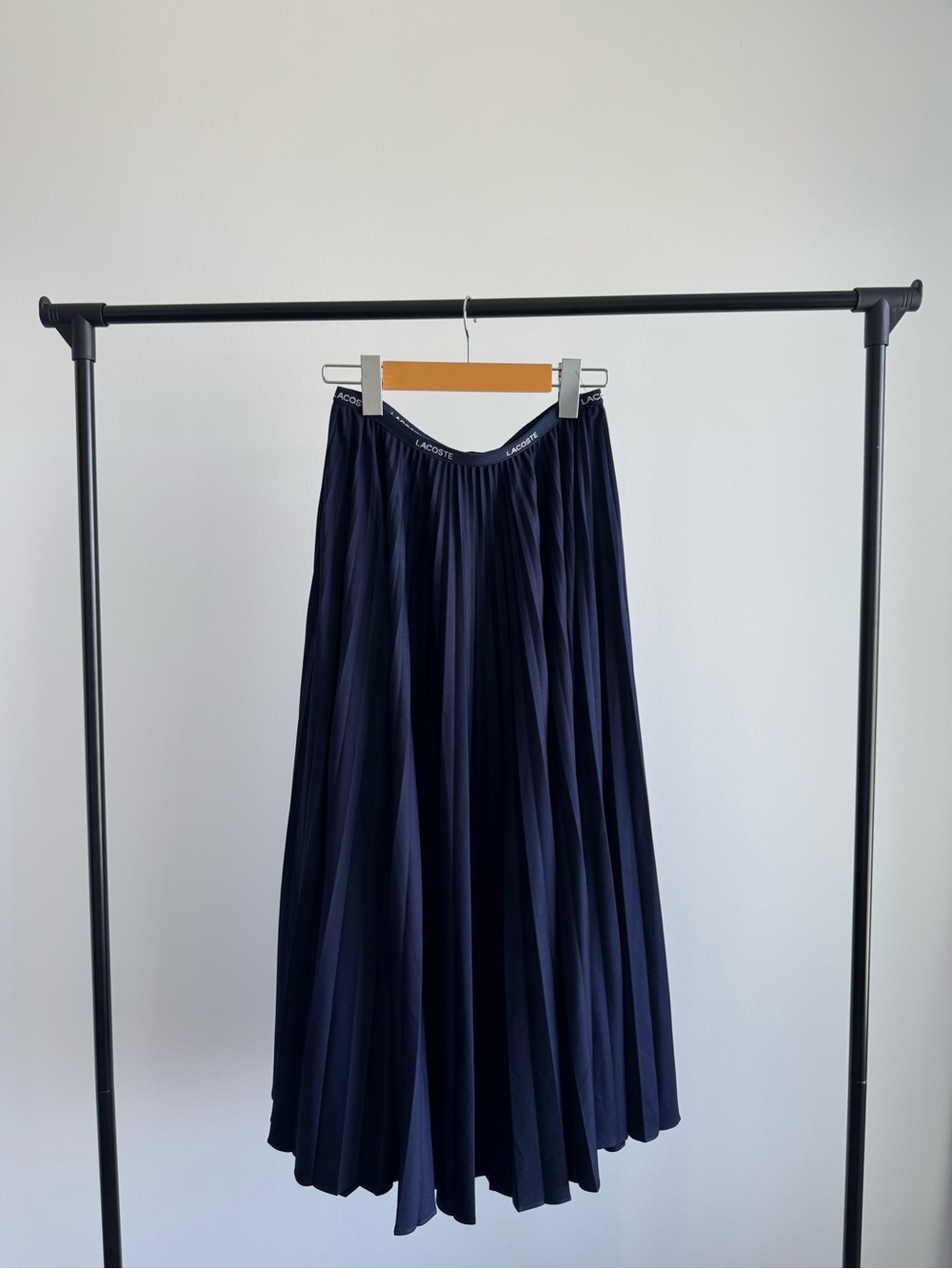 Lacoste Pleated Maxi Skirt Women's